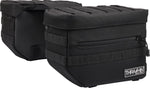 Thrashin Supply Co Essential Saddlebags For Harley Davidson FLD 1690 2012-2013 - Black