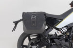 SW Motech Legend Gear LC2 Side Pannier Bag System For Husqvarna Svartpilen 401 2023-2024 - Black/Brown