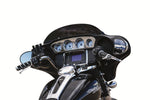 Kuryakyn Kinetic Grips For Harley Davidson FLDE 1750 2018-2020 - Black/Chrome