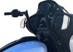 Fat Baggers Inc. 1-1/4" EZ Install Pointed Top Handlebar For Harley Davidson FLHX 1923 2024-2026 30.5 cm (12") - Black