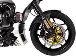 Saddlemen Carbon Fibre Fender For Harley Davidson FLH 1868 ABS 2021 58.4cm (23") Front - Black