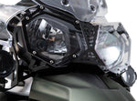 SW Motech Headlight Guard For Triumph Tiger 900 2020-2023 - Black Powder-Coated Clear
