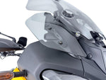 WRS Side Deflectors For Moto Guzzi Stelvio 1000 ABS 2024 - Dark Smoke