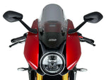 WRS Windscreen For Triumph Speed Triple 1200 RR ABS 2022-2024 39 cm (15-3/8") - Smoke