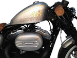 Cult Werk Fin Air Filter Cover For Harley Davidson XL 1200 C 2004-2015 - Gloss Black