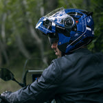 Airoh Specktre Flip-Front Helmet - Groove Blue Gloss