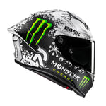 HJC RPHA 1 V2 Carbon Snow Diablo MC10SF Motorcycle Helmet