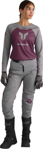 Thor Womens Ridemode Static Gloves - Black/Grey