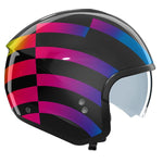 Nolan N20-2 Open Face Motorcycle Helmet With Visor - Policromo 345