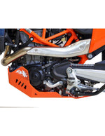 AXP Adventure Skid Plate For KTM Enduro 690 R ABS 2026 - Orange