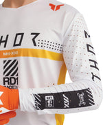 Thor Sportmode Synth Jersey - Black/Orange/White/Yellow