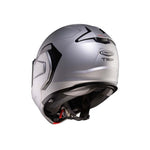 Caberg Trip Flip Front Motorcycle Helmet - Matt Silver