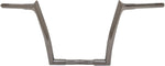 Fat Baggers Inc. 1-1 4" EZ Install Pointed Top Handlebar For Harley Davidson FLD 1690 2012-2013 25.5 cm (10") - Chrome