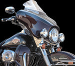 Klock Werks Flare Windshield For Harley Davidson FLHR 1340 1996-1998 16.5 cm (6-1/2") - Clear