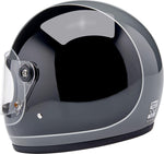 Biltwell Gringo S Tracker Helmet - Black/Storm Grey