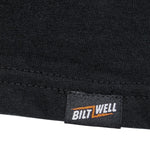 Biltwell Mens Adult Warrior Built Eagle T-Shirt - Black