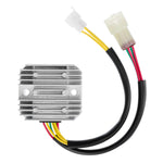 Motoplat Regulator For Honda XRV 750 1992 - Black/Silver