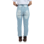 Spada Drifter Ladies Motorcycle Jeans - Short Leg - Beach Blue