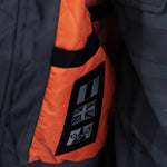 Spada Airforce MA1 Waterproof Motorcycle Bomber Jacket - Black