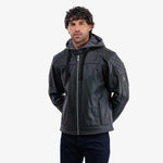 Spada Lambert Rev 2 Leather Motorcycle Jacket - Black