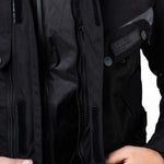 Spada Vanguard Waterproof Motorcycle Jacket - Stealth Black