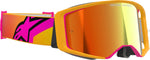 Alpinestars Supertech Corp ABS Vision Goggles - Pink Yellow