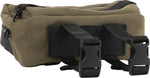 Thrashin Supply Co Handlebar Bag Plus Green/Orange - 12.5cm (5") x 22.9cm (9") x 10 cm (4")