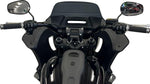 Fat Baggers Inc. 1-1 4" EZ Install Round Top Handlebar For Harley Davidson FXLR 1750 2018-2020 20.5 cm (8") - Black