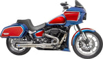 S&S Cycle 2 Into 1 Superstreet Exhaust System For Harley Davidson FLDE 1750 2018-2020 - Stainless Steel