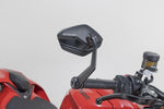 SW Motech Bar End Mirrors For KTM Duke 125 ABS 2023-2026 - Black
