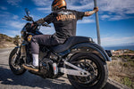 Saddlemen Carbon Fibre Fender For Harley Davidson FLSL 1750 ABS 2018-2021 71cm (28") Rear - Gloss Black