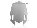 WRS Windscreen For Yamaha XP 530 T-Max ABS 2017-2019 51 cm (20") - Smoke