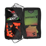 Acerbis X-Trip Logo Kit Bag With Wheels - Black 105L