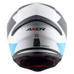 Axor Hunter SH890 Full Face Helmet - Turbo White Red Gloss
