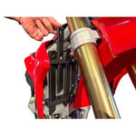 AXP HDPE Radiator Braces For Ducati Desmo 450 EDS 2026 - Black