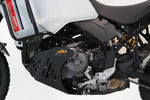 AXP Adventure Skid Plate For Ducati Desert X 950 ABS 2022-2023 - Black