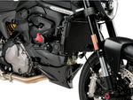 Puig Engine Spoiler For Ducati Monster 937 2021-2025 - Matt Black