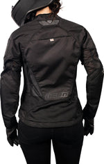 Icon Unisex Womens Mesh AF Jacket - Black