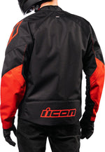 Icon Unisex Hooligan Jacket - Black Red