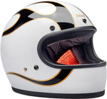 Biltwell Gringo Helmet - Black White