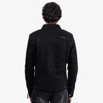 Spada Tura Trucker Men's Motorcycle Jacket - Solid Black