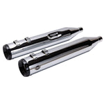 S&S Cycle 4-1/2" GNX Silencers For Harley Davidson FLHR 1340 1995-1998 - Chrome