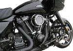 Arlen Ness Method Series Clear Cover Air Cleaner For Harley Davidson FLHX 1923 2024-2026 - Black/Contrast Cut