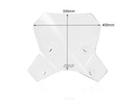 WRS Windscreen For KTM Super Adventure 1290 R ABS 2021-2024 33.5 cm (13-1/4") - Clear