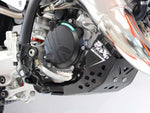 AXP Skid Plate For KTM EXC150 TBI 2024-2025 - Black