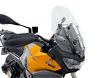 WRS Windscreen Caponord W/ Radar Stelvio For Moto Guzzi STELVIO 1000 ABS 2024-2025 48 cm (18-7/8") - Clear
