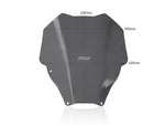 WRS Windscreen for Scooter For Honda NSS 125 ABS 2021-2024 40 cm (15-3/4") - Dark Smoke