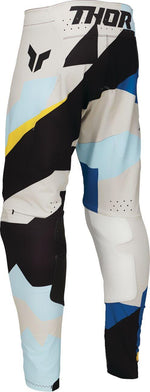 Thor Sportmode Brave Pants - Black Blue Grey Yellow