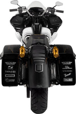 Saddlemen Carbon Fibre Fender For Harley Davidson FLH 1868 ABS 2021 78.7 cm (31") Rear - Gloss Black