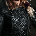 Spada Lancer Leather CE Ladies Jacket Black